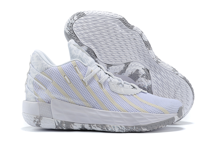 adidas Dame 7 âI Am My Own Fanâ White/Silver Metallic For Sale â The Sole Line