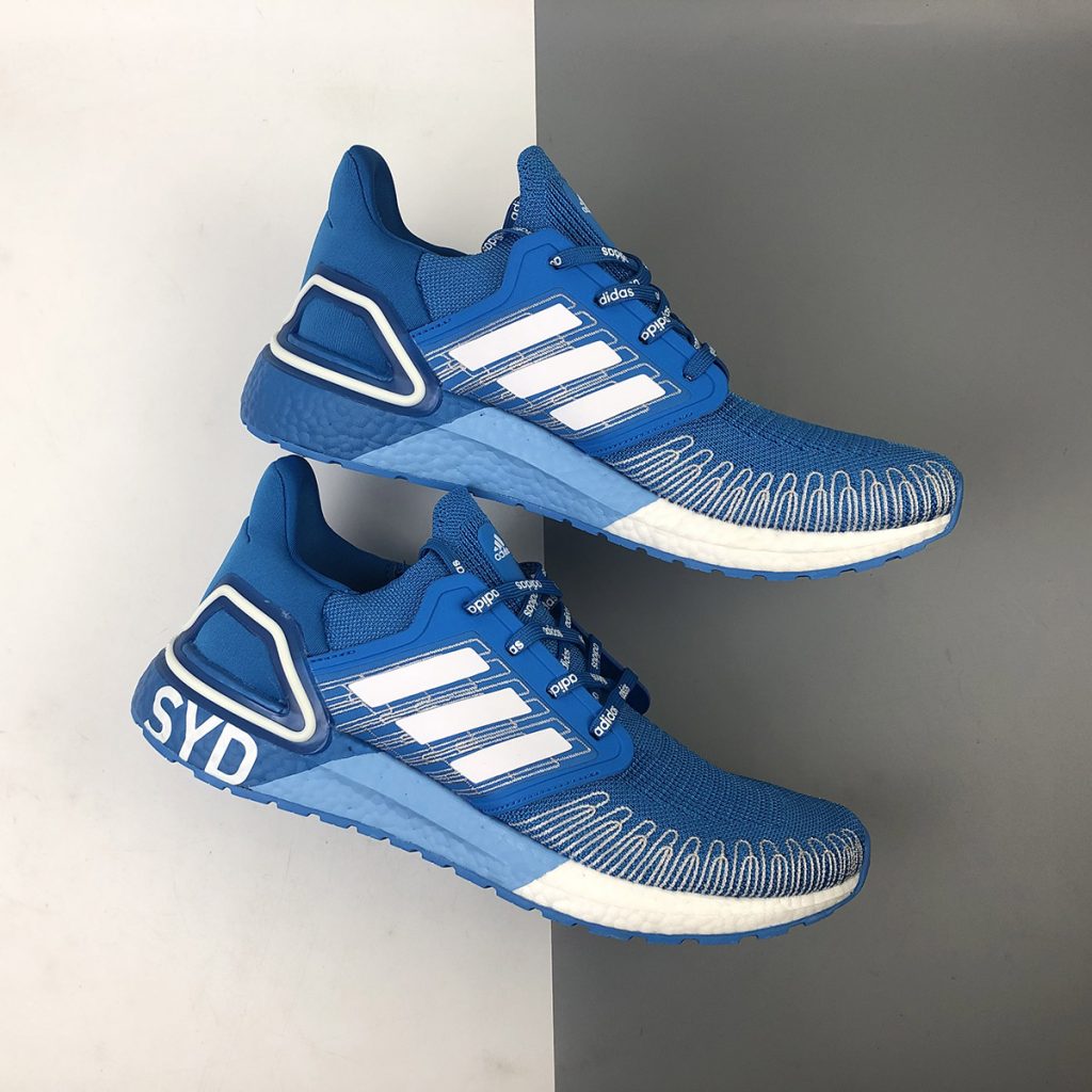 adidas Ultra Boost 20 ‘Sydney’ Blue White For Sale – The Sole Line
