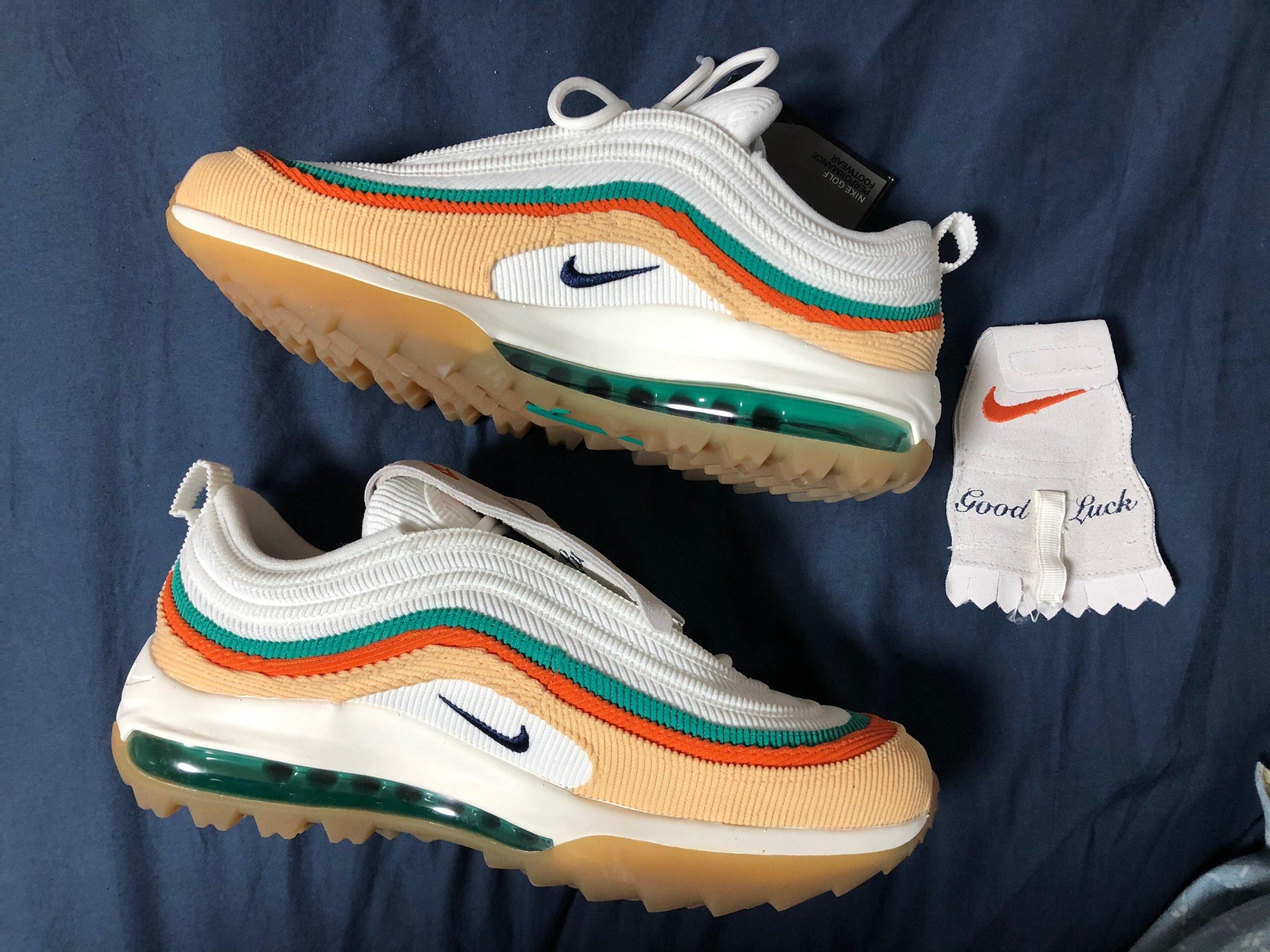 Nike Air Max 97 Golf NRG Gold Green For Sale – The Sole Line