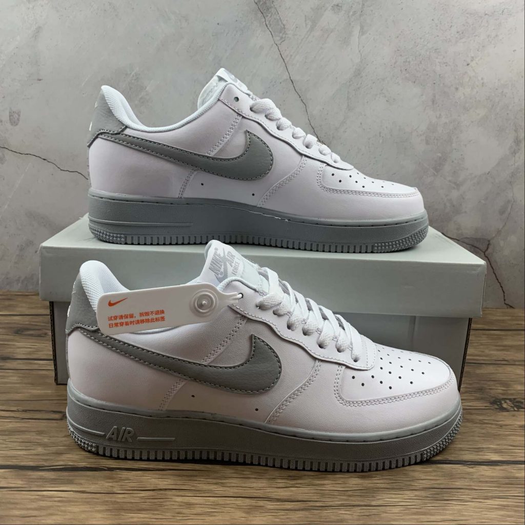 Nike Air Force 1 LO White/Wolf Grey - AQ4134-101