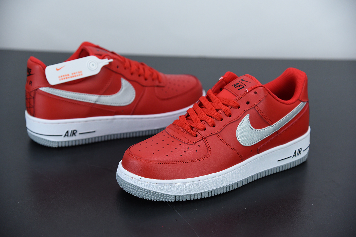 Nike-Air-Force-1-Low-Red-Grey-For-Sale-4