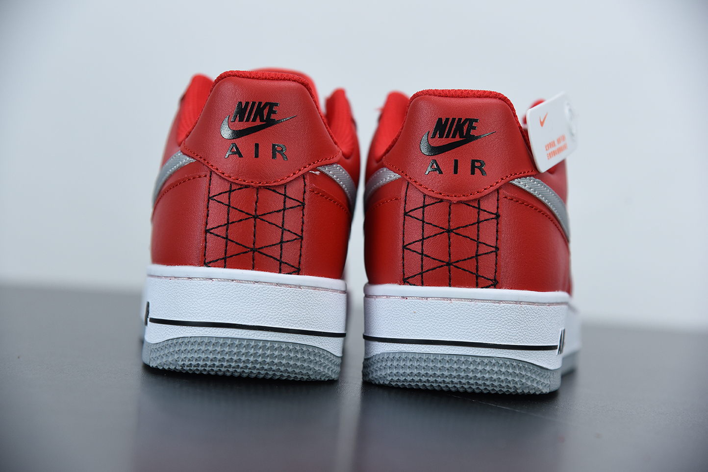Nike-Air-Force-1-Low-Red-Grey-For-Sale-7