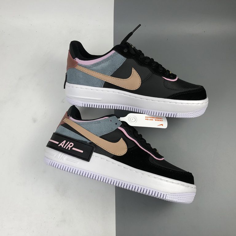 air force one shadow black metallic