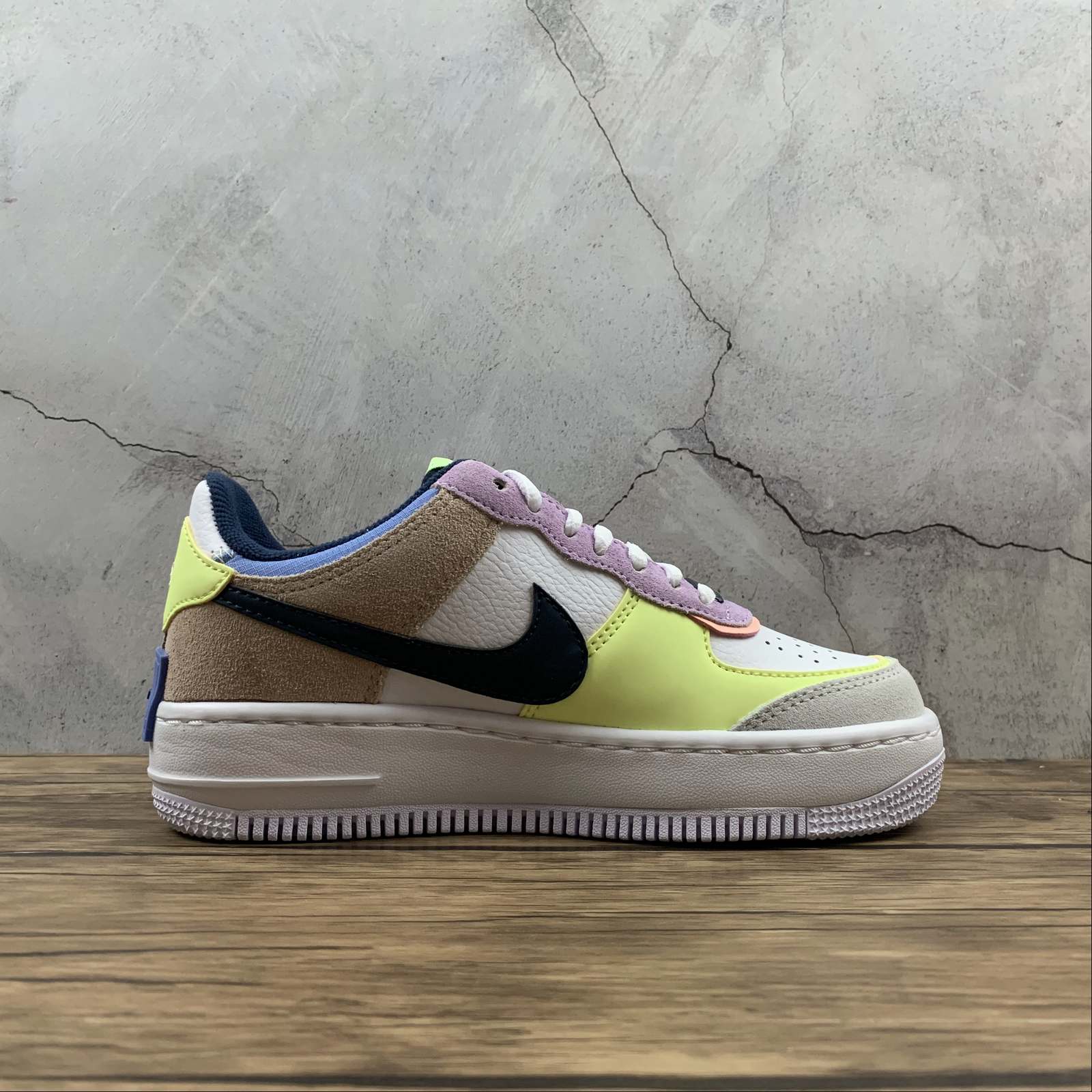 Nike Air Force 1 Shadow Photon Dust/Royal Pulse/Barely Volt For Sale