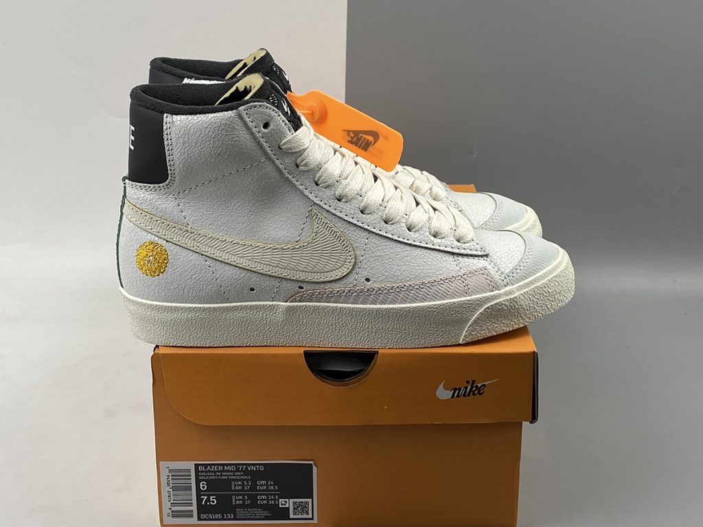 Bold Red Swooshes Highlight This Nike Blazer Mid '77 â¢ KicksOnFire.com