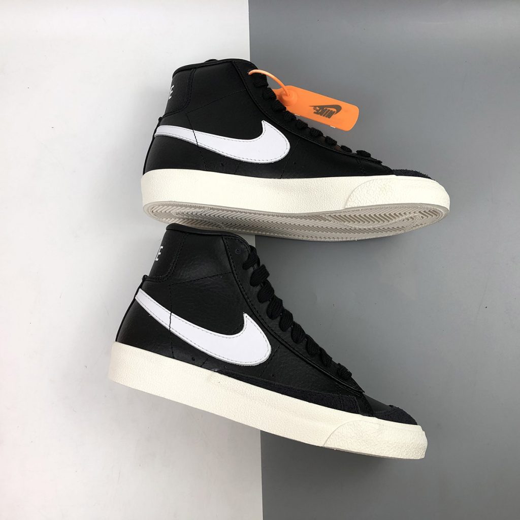 Nike Blazer Mid â77 Vintage Black/Sail For Sale â The Sole Line