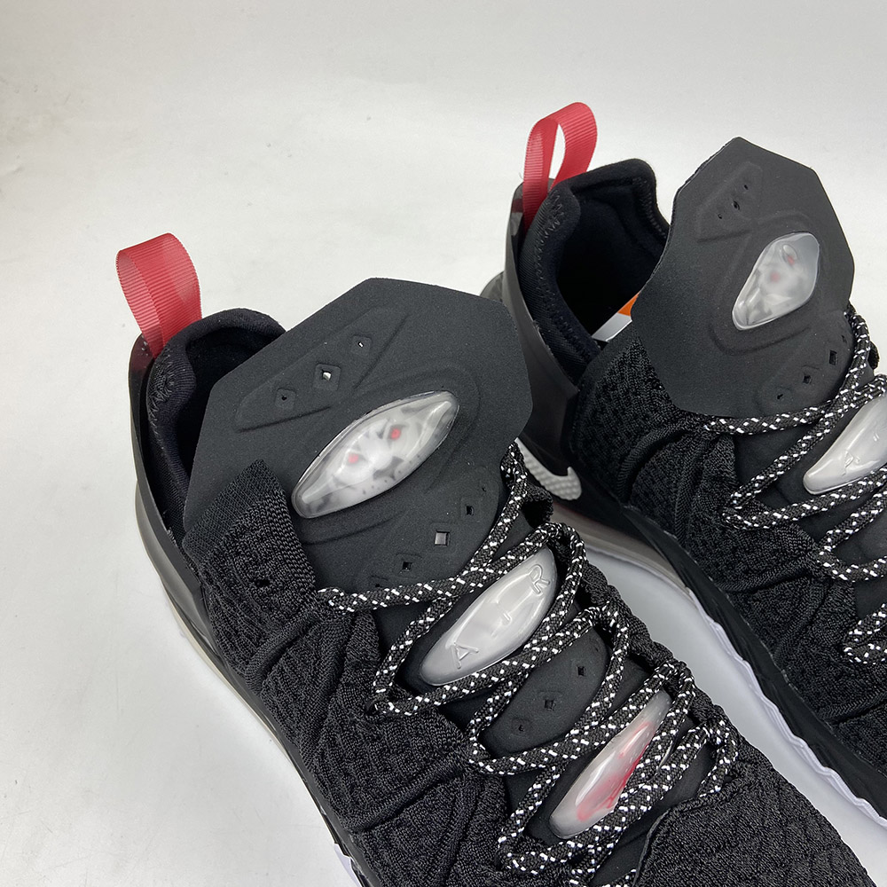 Nike LeBron 18 ‘Bred’ Black University Red White For Sale – The Sole Line
