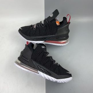 lebron 18 red and white
