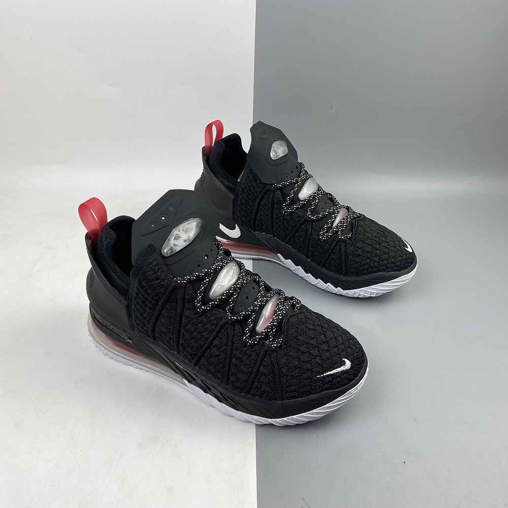 Nike-LeBron-18-Bred-Black-University-Red-White-6