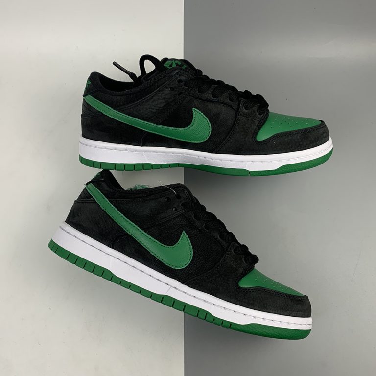 Nike SB Dunk Low Pro J-Pack Black/Pine Green-White For Sale â The Sole Line