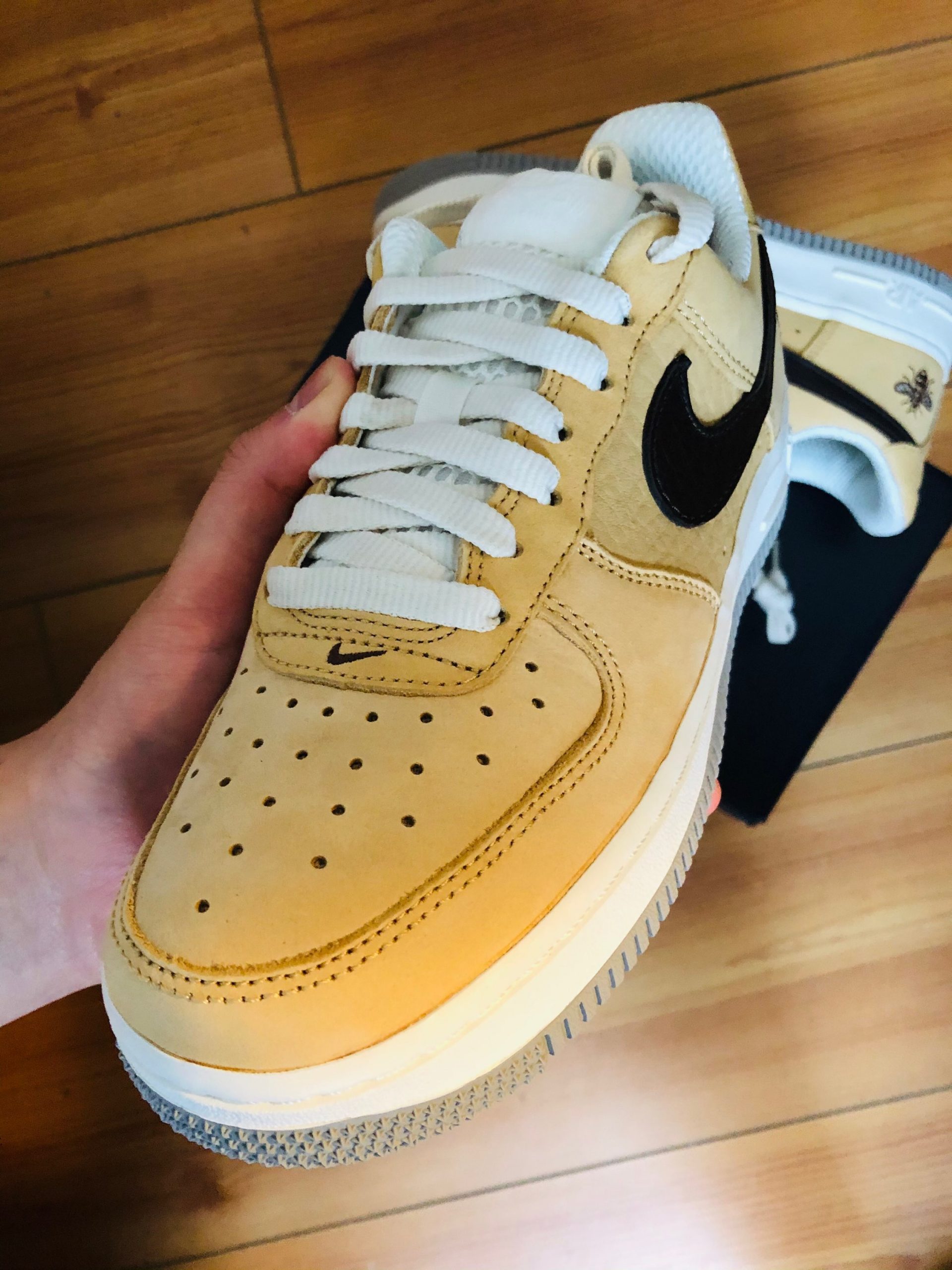 Nike Air Force 1 Manchester Bee For Sale – The Sole Line