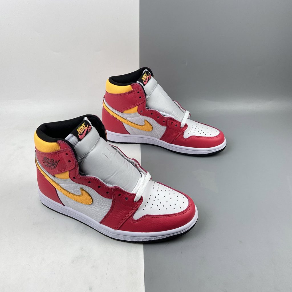 Air Jordan 1 Retro High OG “Light Fusion Red” 555088603 For Sale The Sole Line