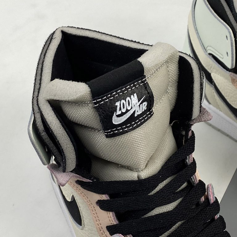 Air Jordan 1 Zoom Comfort ‘Easter’ White/Grey HeatherOlive AuraKhaki