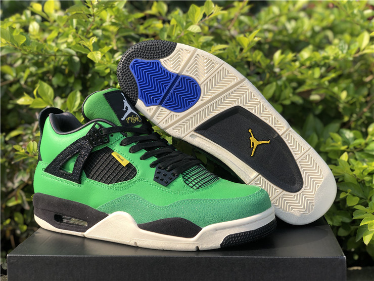 Air Jordan 4 “Manila” Green Black For Sale The Sole Line