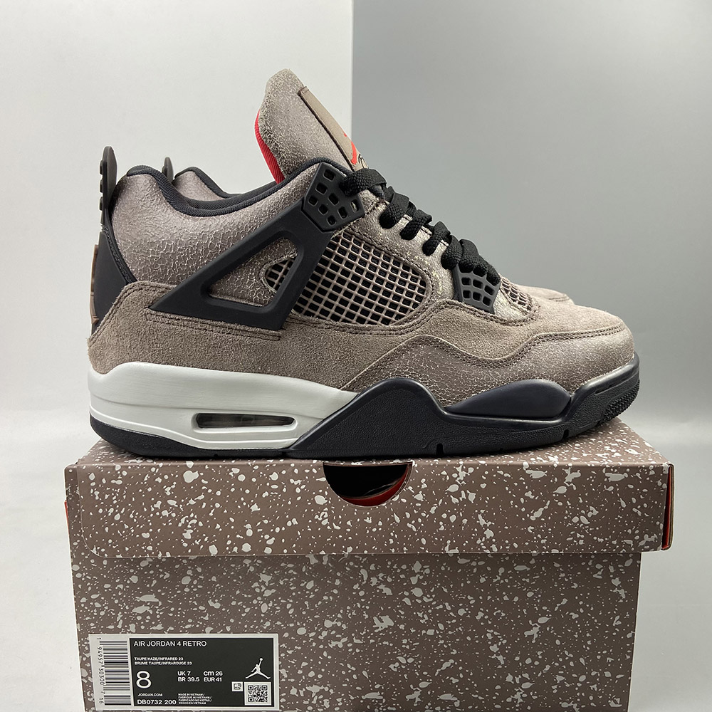 retro 4 taupe haze infrared
