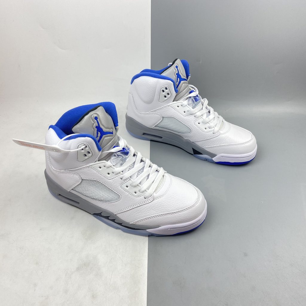 retro 5 white hyper royal