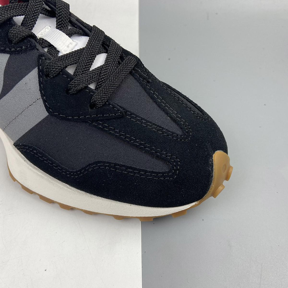 New Balance 327 Black Gum For Sale – The Sole Line