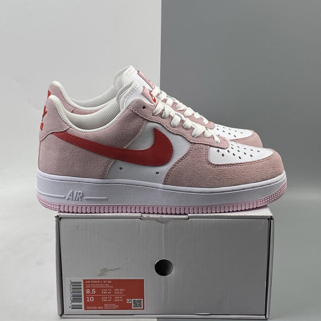 pink love air force 1