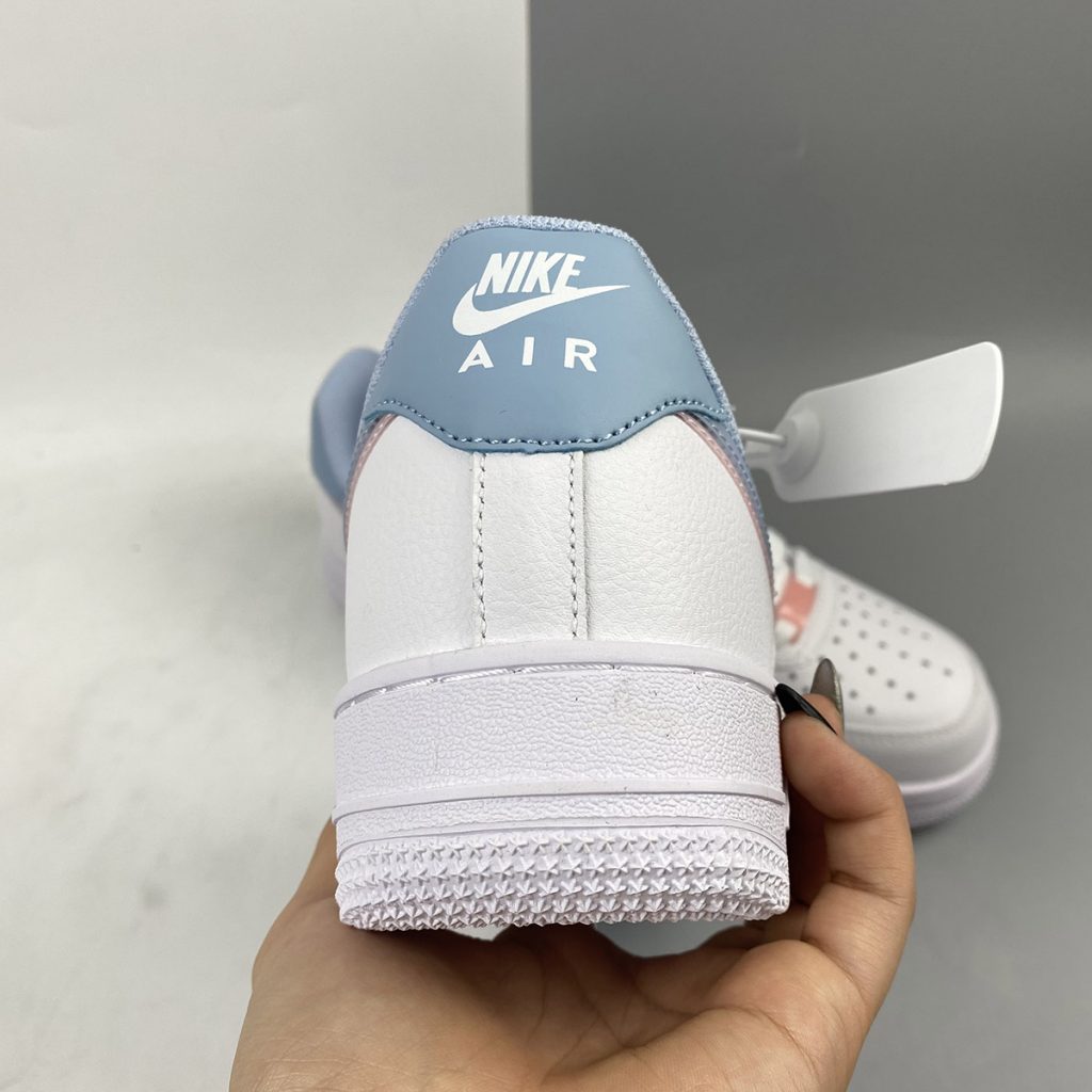 Nike Air Force 1 Low “Double Swoosh” White/Light Armory BlueArctic
