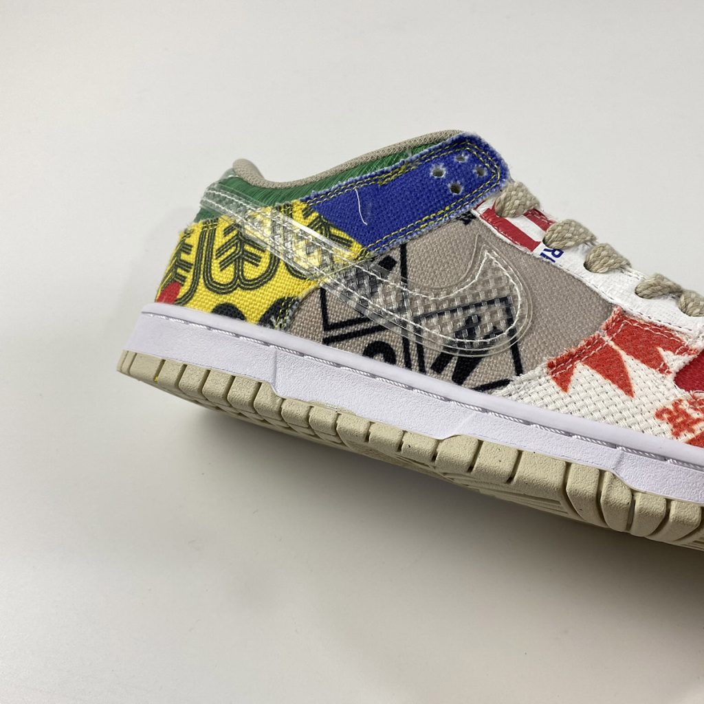 dunk low multi color