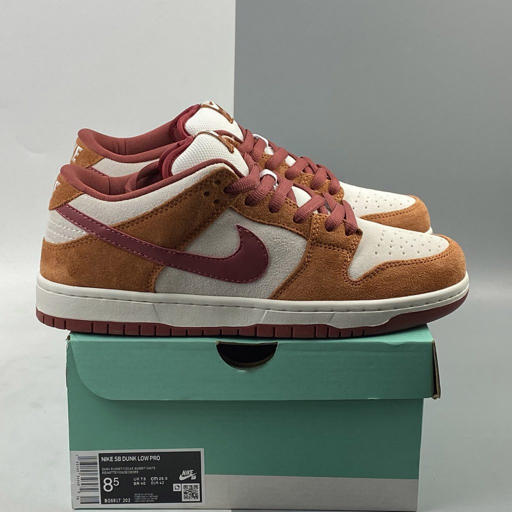 Nike SB Dunk Low Pro Dark Russet BQ6817-202 For Sale â The Sole Line
