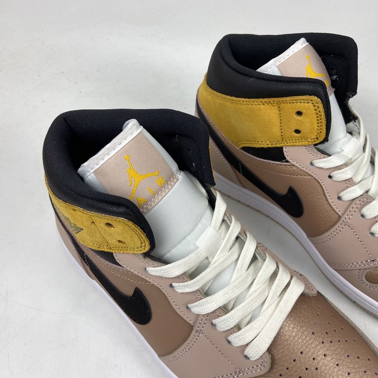 wmns 1 mid se particle beige bronze toe