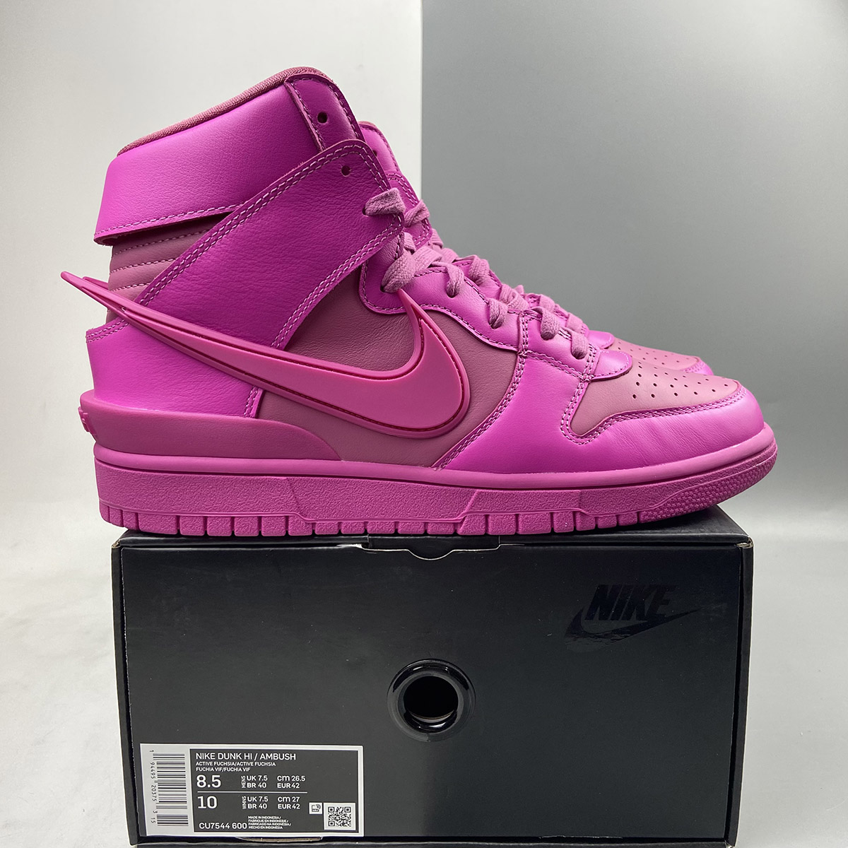 Ambush x Nike Dunk High Active Fuchsia/Lethal Pink For Sale – The Sole Line