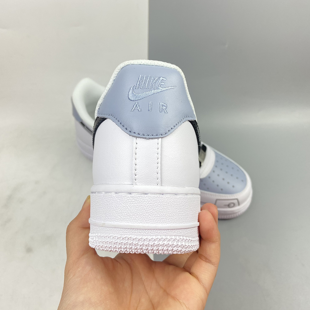 Custom-Nike-Air-Force-1-Low-White-Grey-Black-By-You-4