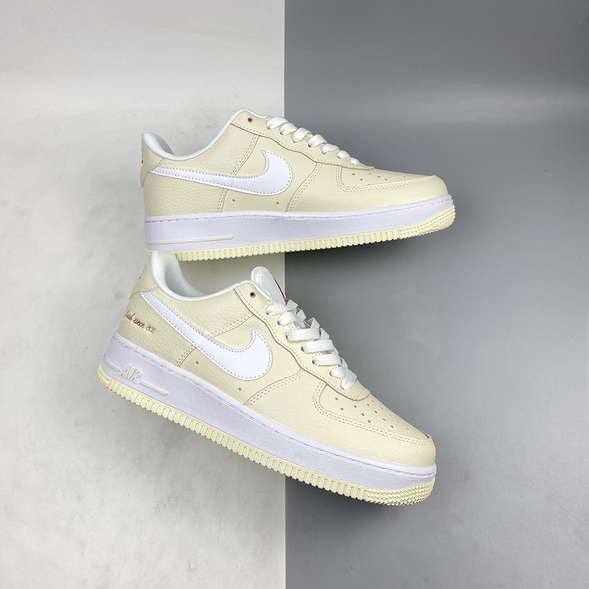 Nike-Air-Force-1-07-Popcorn-Coconut-Milk-White-University-Red-For-Sale-1