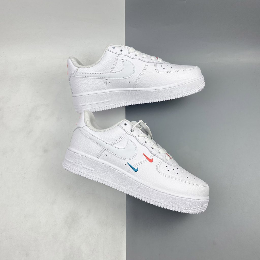 Nike Air Force 1 Low Summit White/Solar Red For Sale – The Sole Line