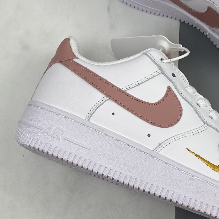 nike air force 1 essential white rust pink