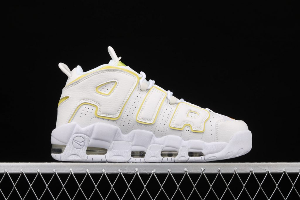 white and yellow uptempo
