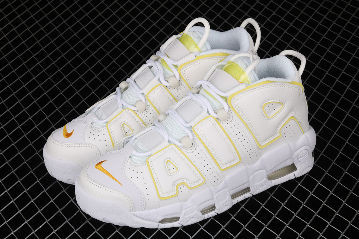 nike air uptempo yellow