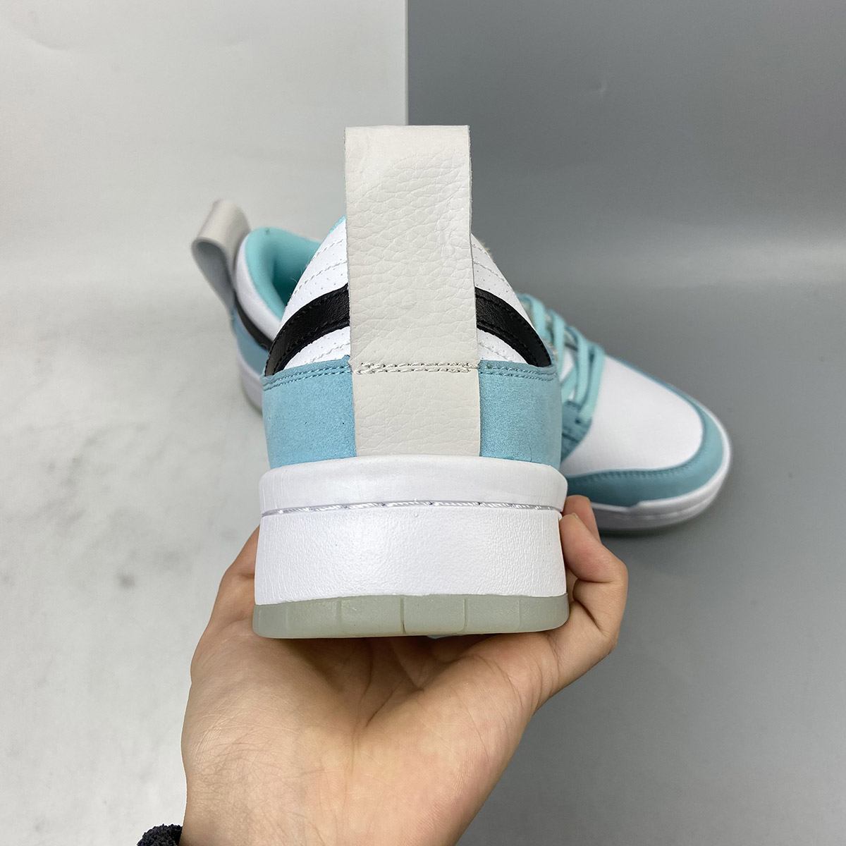 Nike-Dunk-Low-Disrupt-Copa-Black-White-Metallic-Silver-For-Sale-4