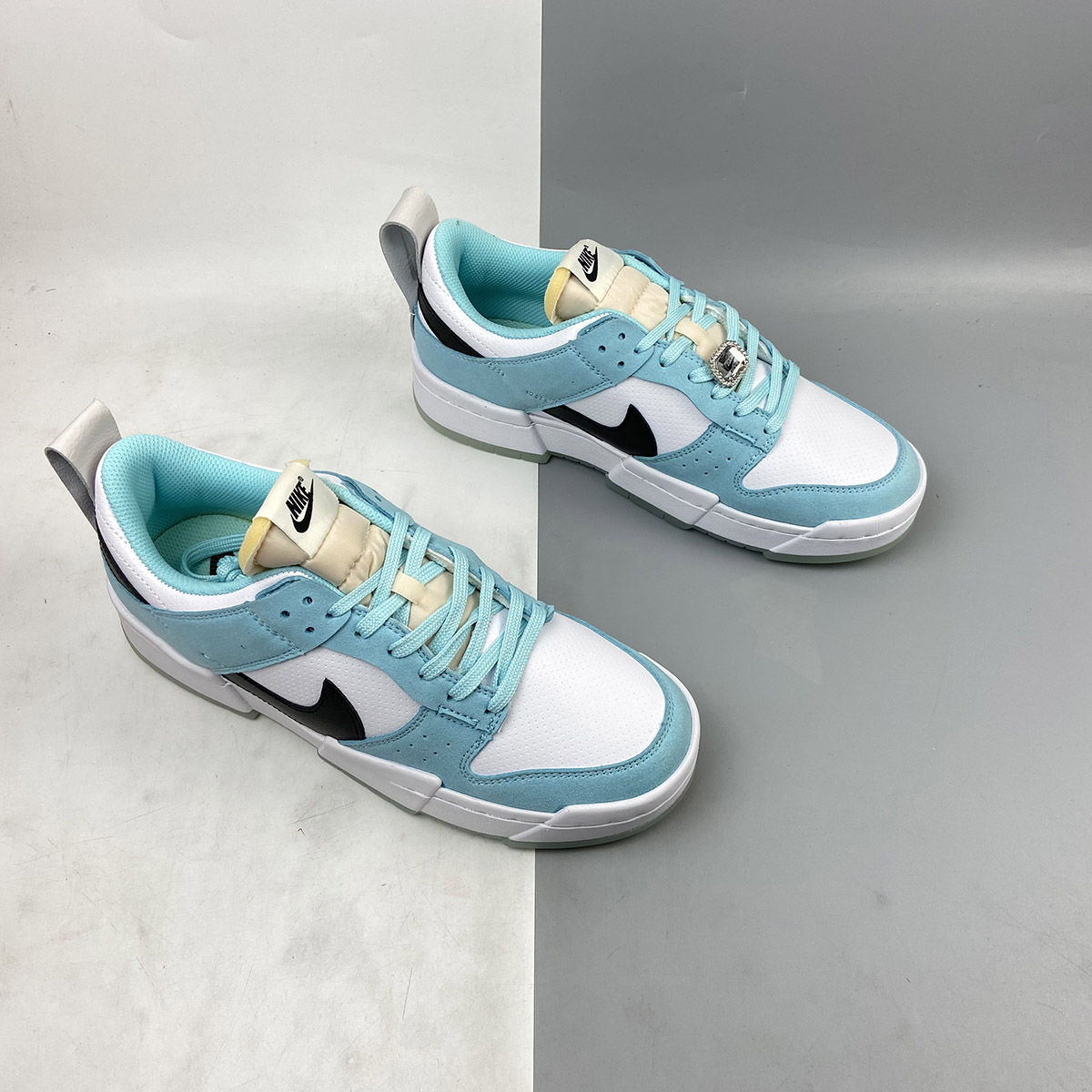 Nike-Dunk-Low-Disrupt-Copa-Black-White-Metallic-Silver-For-Sale-6