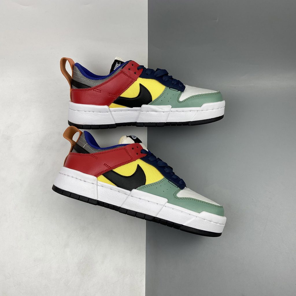 dunk low multicolor
