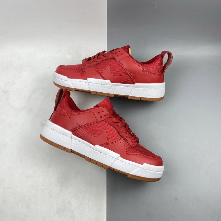 dunk low disrupt red gum