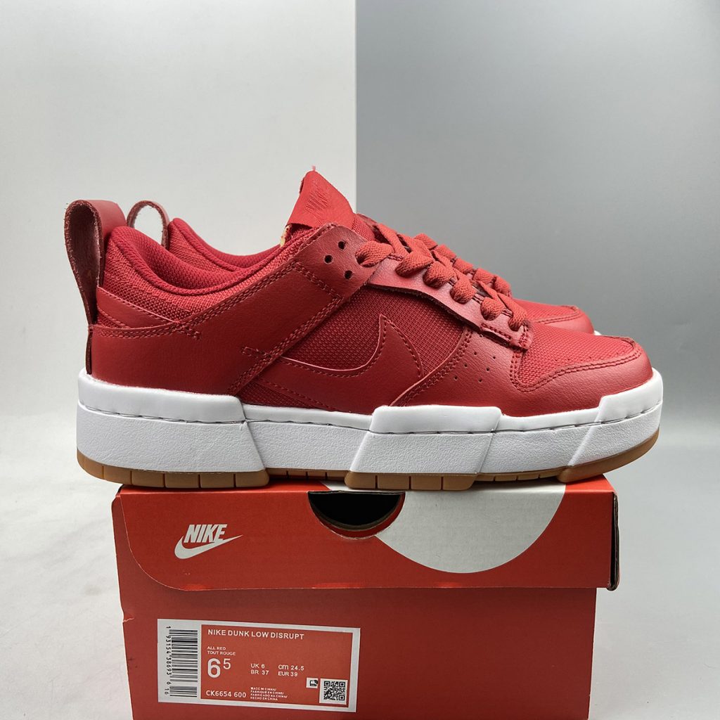 dunk low disrupt red gum