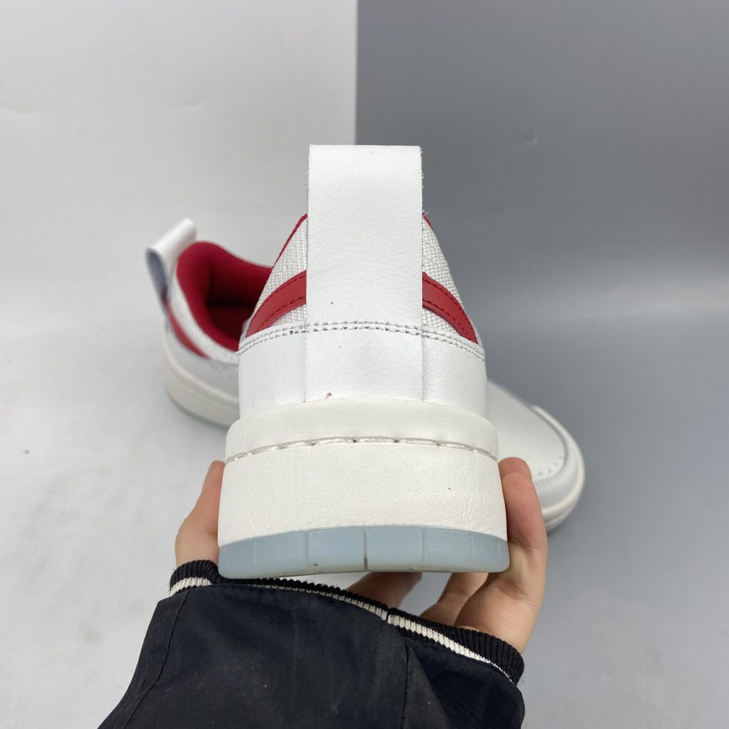 dunk low disrupt red white