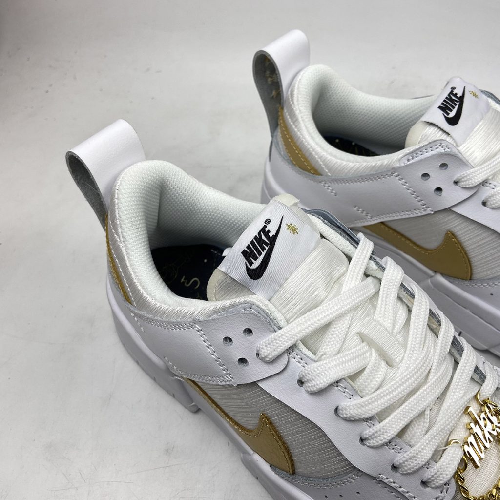 nike dunk low disrupt white gold