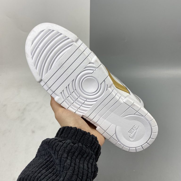 nike dunk low disrupt white gold