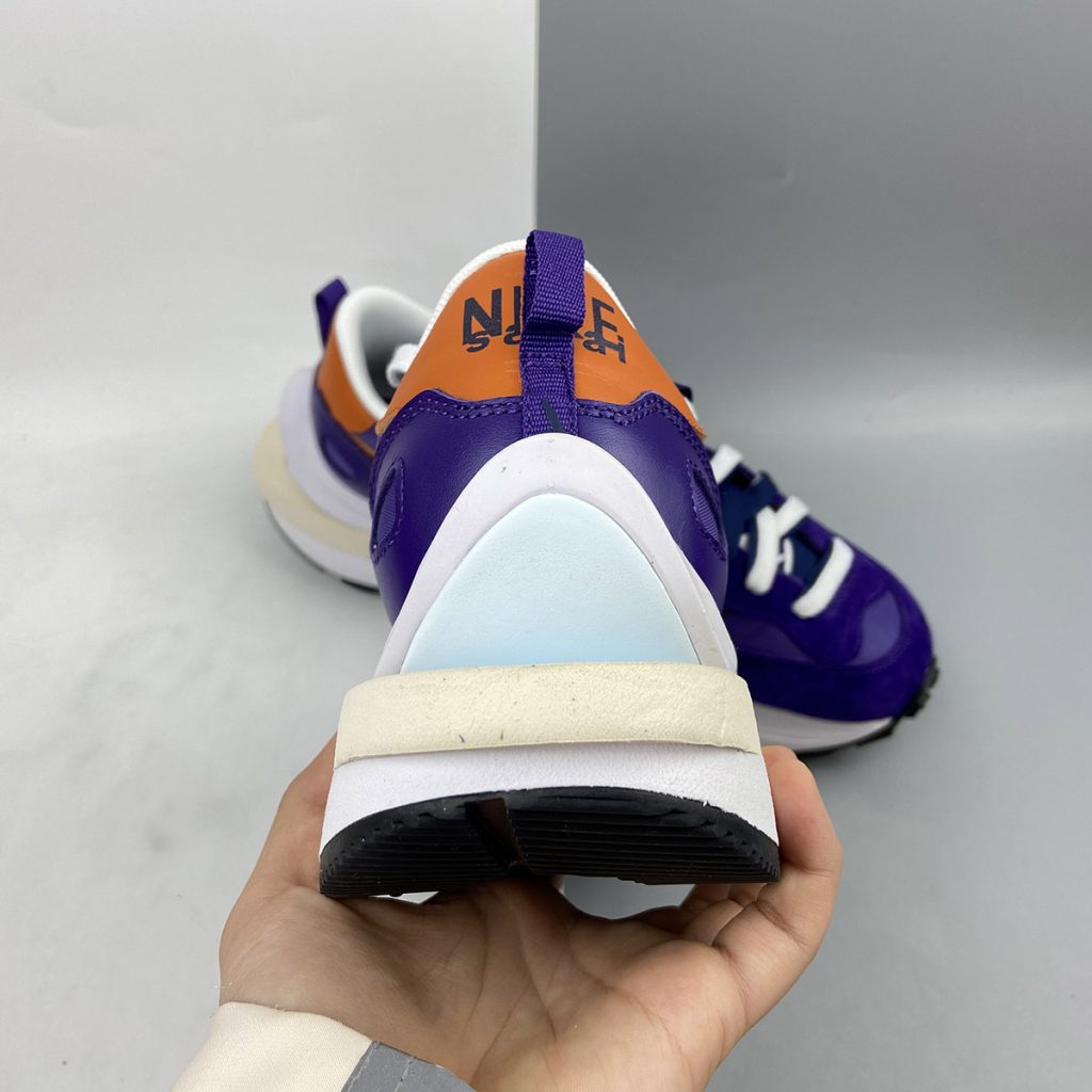 nike waffle sacai purple