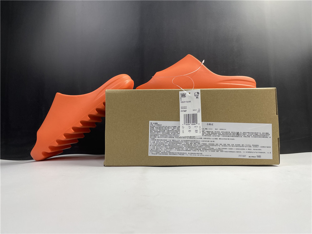 yeezy slide enflame orange