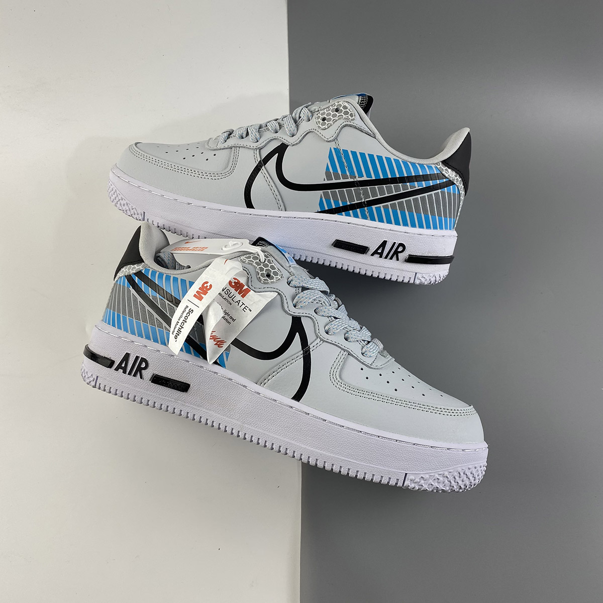 nike air force 1 react platinum