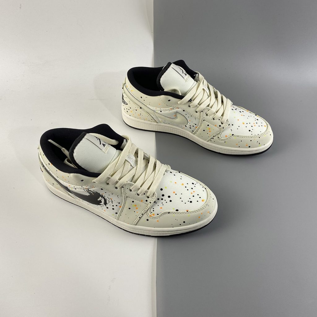 Air Jordan 1 Low Paint Splatter Brushstroke For Sale The Sole Line