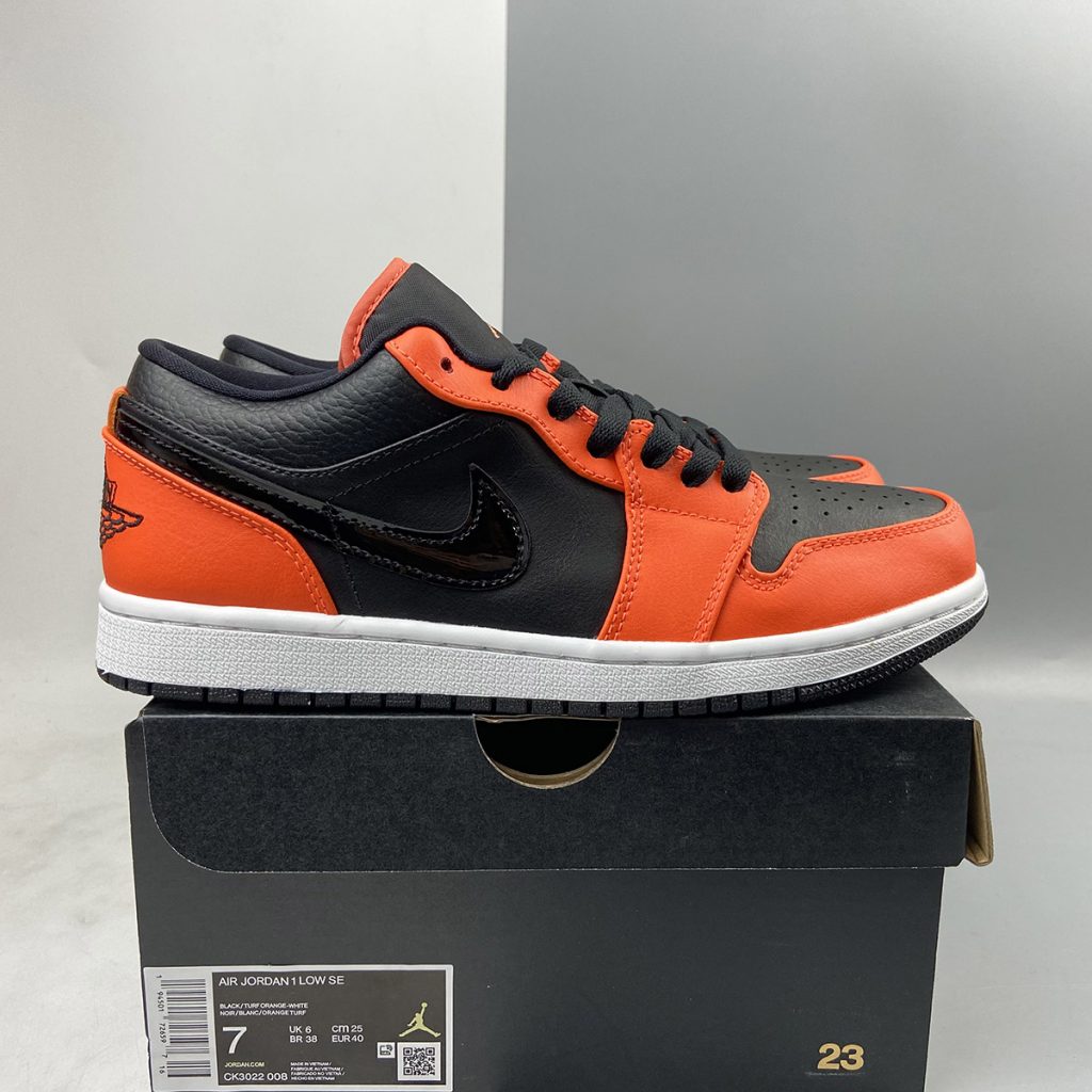 jordan 1 black orange white