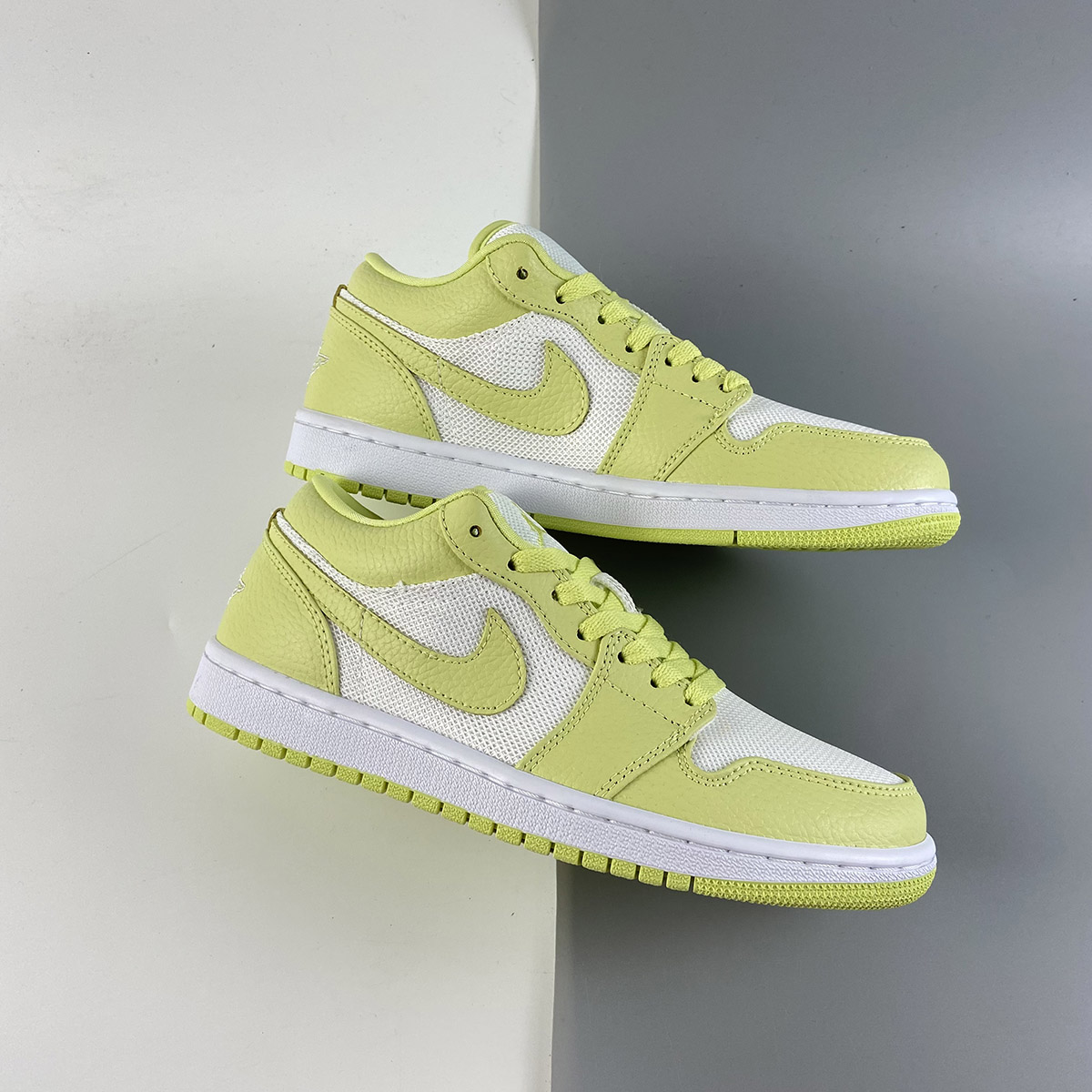 Air-Jordan-1-Low-Summit-White-Limelight-For-Sale-1