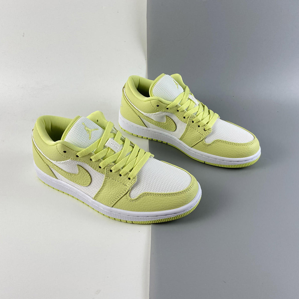 Air-Jordan-1-Low-Summit-White-Limelight-For-Sale-6