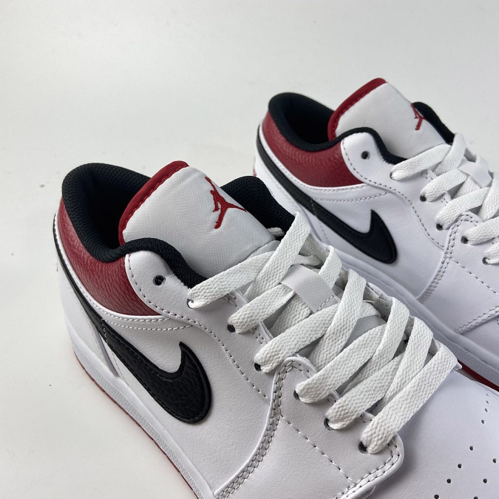 jordan 1 low university white red