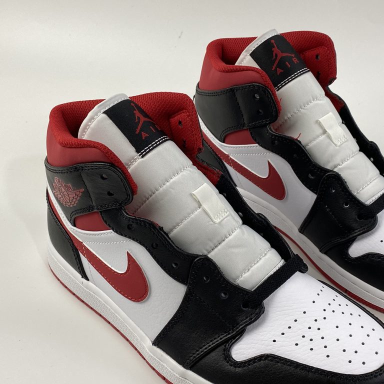 jordan white metallic red